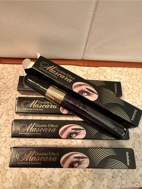 Hellokiss Double Effect Mascara Volumizing Lengthening Black 9g No.9801 Lot of 5